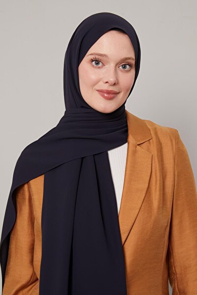 Levidor K.Lacivert Düz Trend Şal