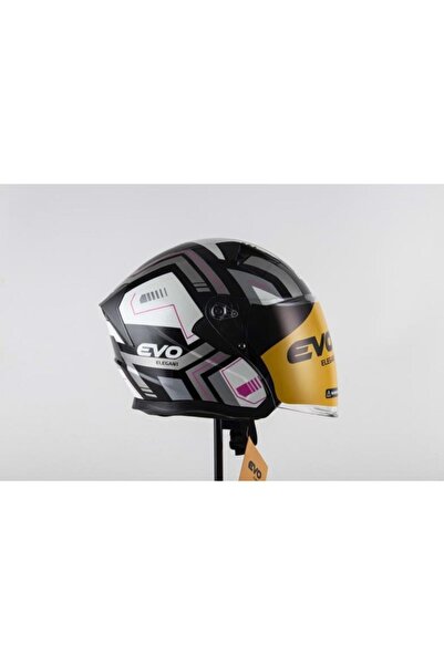 Evo ELEGANT 528 ÇENESİZ GÖZLÜKLÜ MOTOSİKLET KASKI