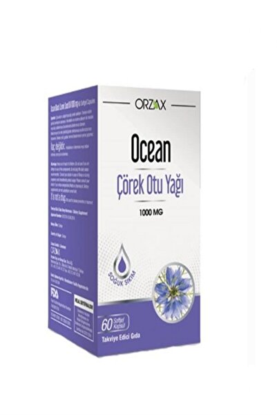 Ocean Çörek Otu Yağı 60 Kapsül