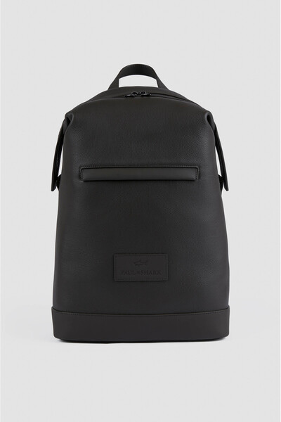 PAUL&SHARK Men's Woven Leather Backpack