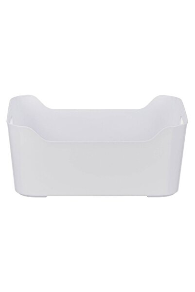 SHOPIENS Coș de depozitare din plastic cu mânere, 24,8x17,9x10,5cm/2,5L
