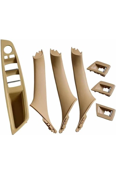 MOTOR10 interior front/rear handle set BMW 5 series F10/F11 2009-2017 51417225875, Cream