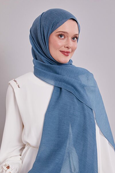 Levidor Midnight Blue Arlyn Plain Shawl