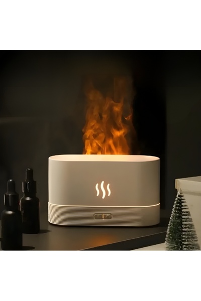Other Air humidifier, aroma diffuser, aromatherapy, fireplace, flame, lamp.