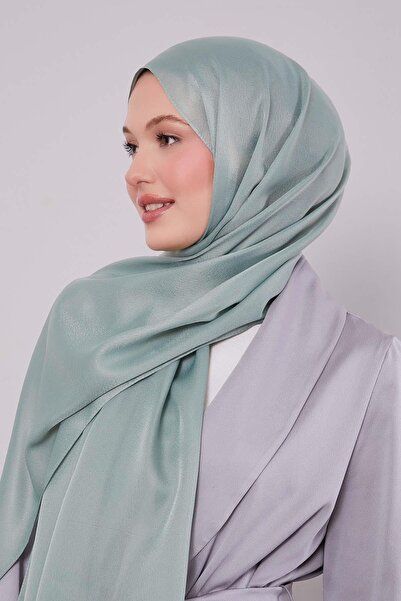 Levidor Mint Green Plain Premium Evening Dress Shawl