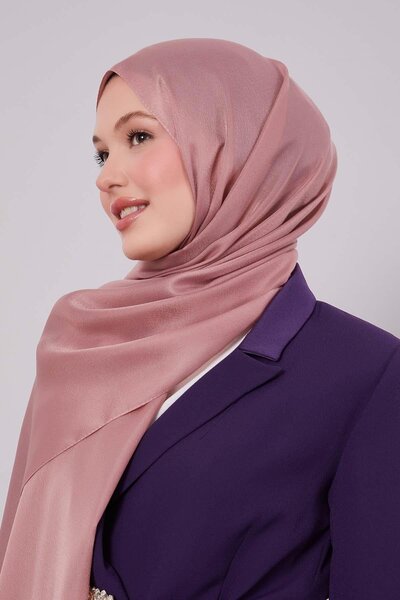 Levidor Lilac Plain Premium Evening Dress Shawl