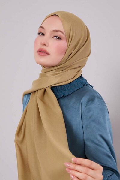 Levidor Lime Düz Premium Evening Dress Shawl