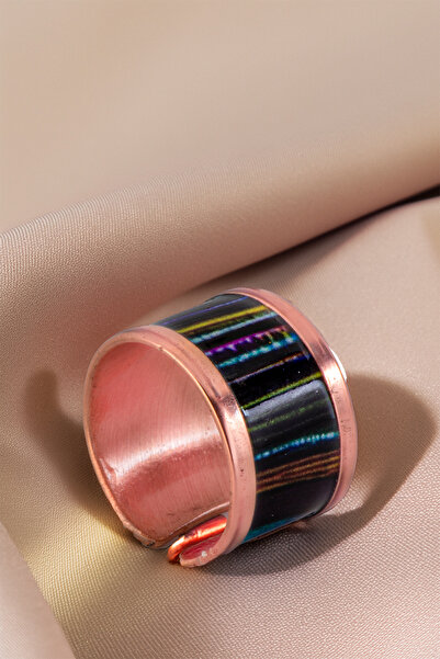 OSMANLI GÜMÜŞ خاتم نحاسي نسائي - خاتم طباعة خاصة موديل أريانا