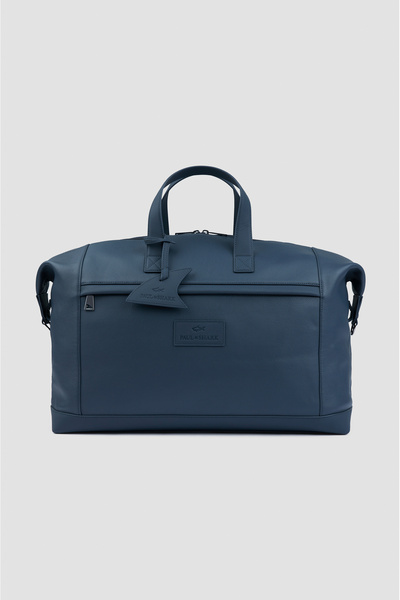 PAUL&SHARK Men's Woven Leather Bag