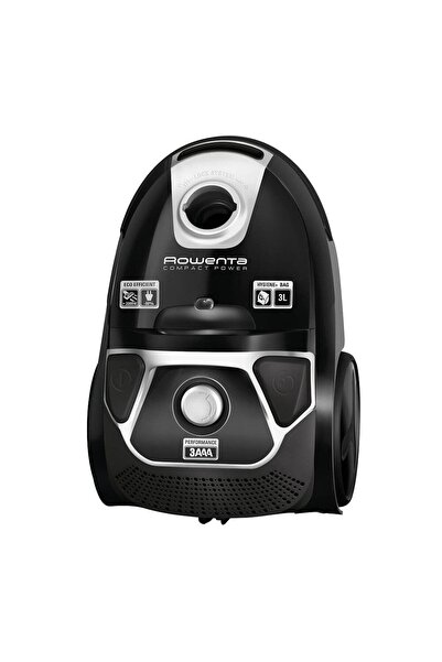 Rowenta Bagged vacuum cleaner, dry vacuuming, energy efficiency class A, Hygiene+ textile collector bag,...