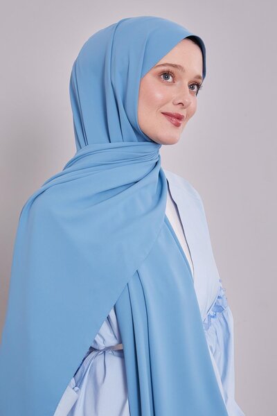 Levidor Turquoise Plain Trend Shawl