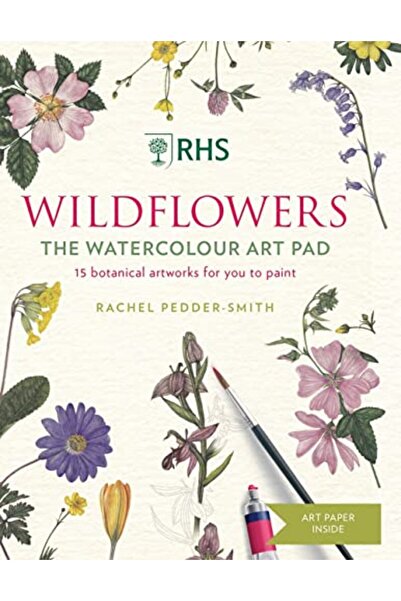 Mitchell Beazley Rhs Wildflowers Watercolour Art Pad