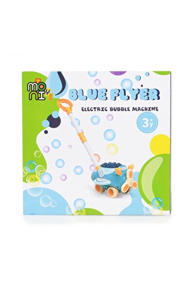 Moni Electric balloon maker for children Flyer Blue with push handle, avi design