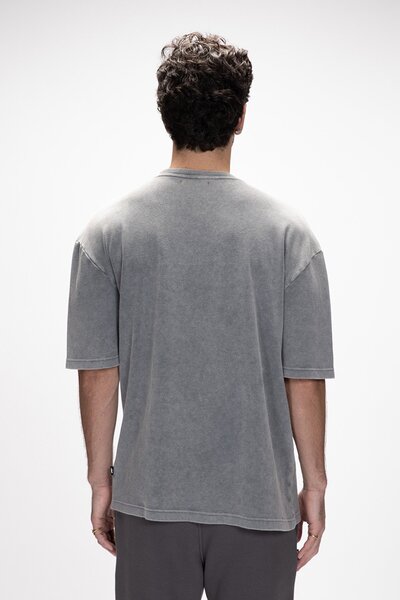 Bad Bear Men's T-Shirt Wild Gray