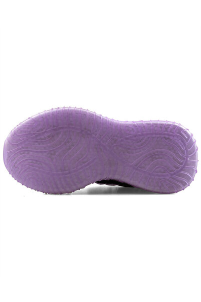 Lafonten 748 Children's Black-Lilac (31-35) Casual Sports Shoes