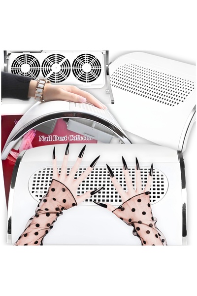 Other Nail Dust Collector, Manicure Machine, Milling Machine, 3 Fans, 2 Bags