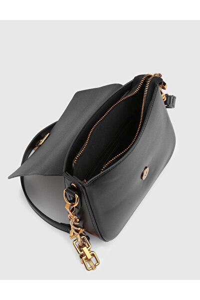 İLVİ Karmel Siyah Kadın Omuz Çantası