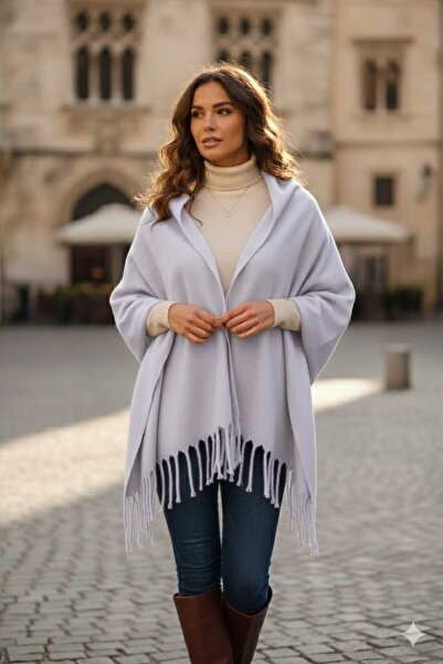 ÖZDE Booklet Cashmere Wool Shawl