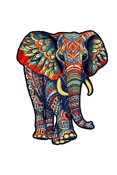 Other Wooden Puzzle for Kids and Adults, Elephant, 178 Pieces, Father's Day Gift