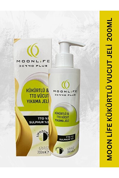 Moonlife Dermo Plus Kükürtlü Vücut Yıkama Jeli 200 ml.