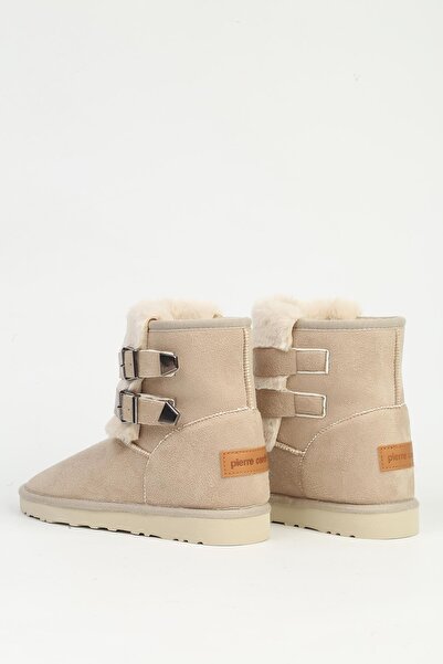 Pierre Cardin Kadın Bej Tokalı Bot