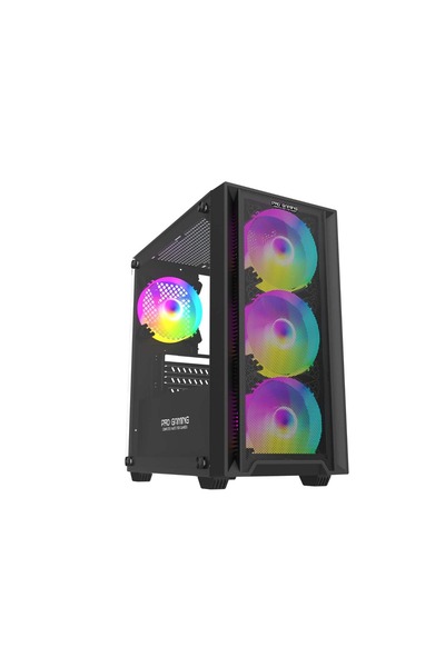 PROLINE Sistem PC GAMING AMD Ryzen 5 5500, 16GB RAM, SSD 500GB, VIDEO Radeon RX550 4GB, Win11 Pro, RGB
