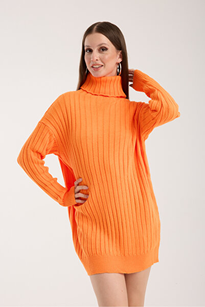 Pinza Knitwear Ribbed Tunic Dress