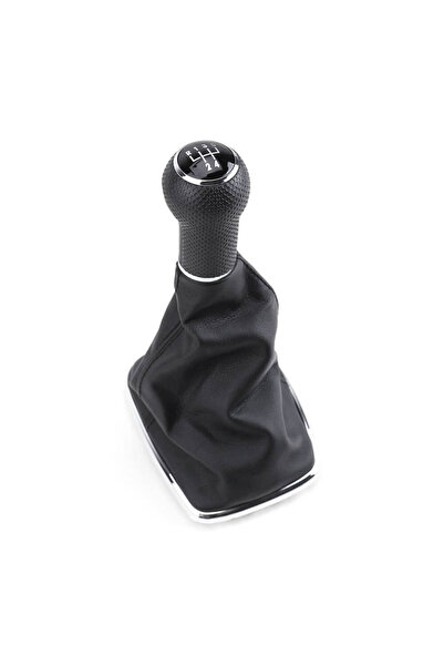MOTOR10 Gear shifter sleeve with knob and bag for VW Golf 4, VW Bora, 5 speeds