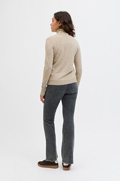 Jack & Jones Women's High Neck Long Sleeve Sweater - Ada