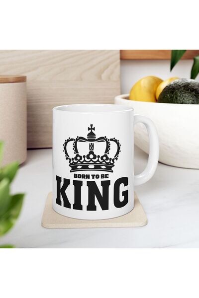 OSR PRINT Ceramic Mug with "KING" Print