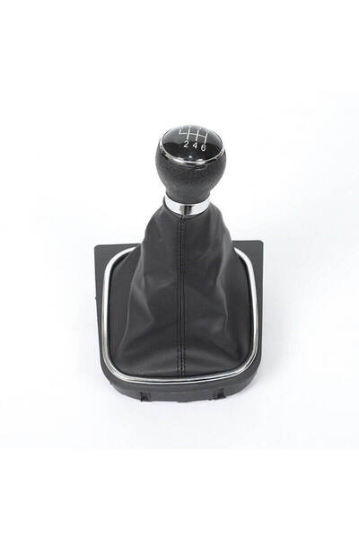 MOTOR10 Gear shifter sleeve with knob and bag for VW Golf 5, VW Golf 6, 6 speeds