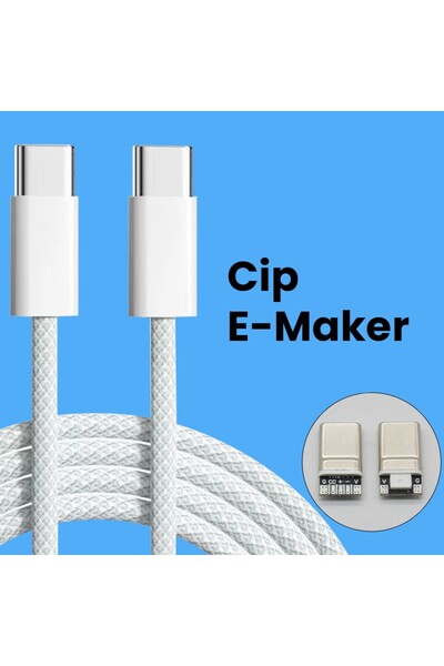 Flippy Type C to Type C + braided cable 160 copper wire + 1.5m