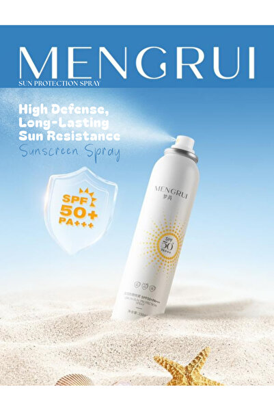 Mengrui رذاذ مرطب خفيف الوزن مستمر واقي من الشمس بعامل حماية من الشمس 50، 150 مل