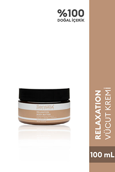 Sensatia Botanicals Yoğun Nemlendirici Bitkisel Doğal Vücut Kremi - Rahatlatı...