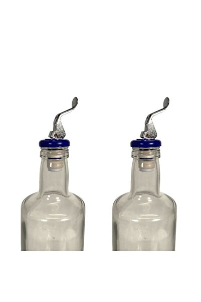 SHOPIENS Set 2 dopuri pentru sticle metalice Shopiens®, albastre
