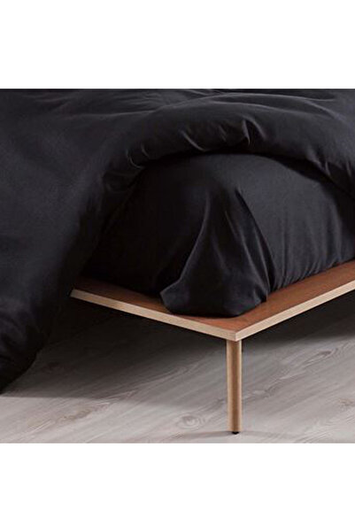 Enlora Home Bedding 162ELR1406, 65%cotton, 35%poly,4pc,Duvet 200x220,Sheet 220x240 Pillow50x70,Black