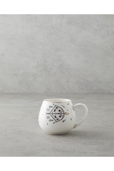 English Home Sagittarius New Bone China Mug 325 ml Black-White-Gold Add to Collection