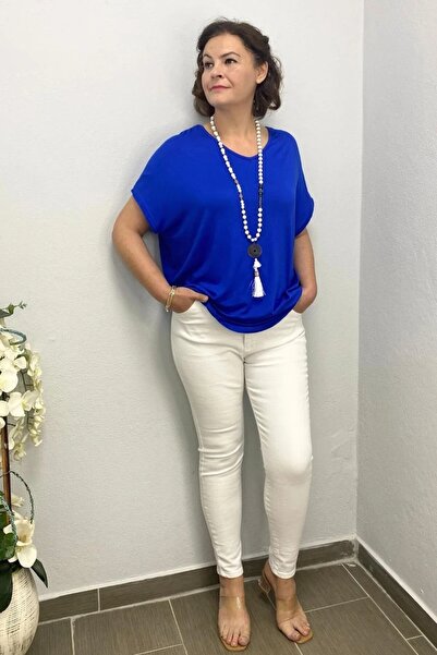 Mia Butik Plus Size White Full Lycra Skinny Jeans