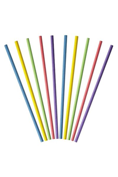 SHOPIENS Set 100 paie drepte din hartie freddo Shopiens®, multicolore, 5 x 190 mm