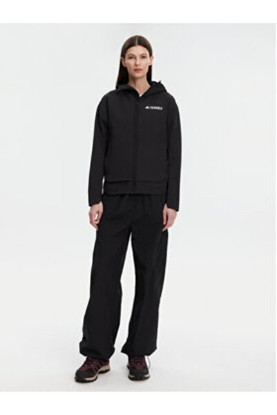 adidas Women's Softshell Jacket Black ADIDAS-IX1487 095A BLACK