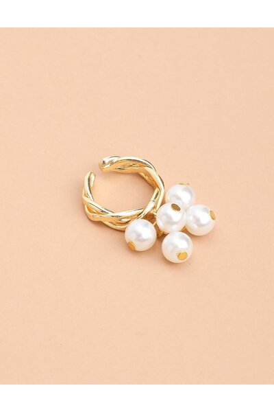 İLVİ Leonie White Women's Ring