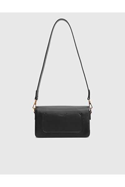 İLVİ Lorana Siyah Kadın Omuz Çantası