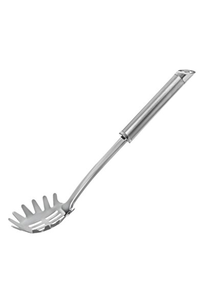 SHOPIENS Lingură de paste din oțel inoxidabil Shopiens® cu inel de agățare, 3...