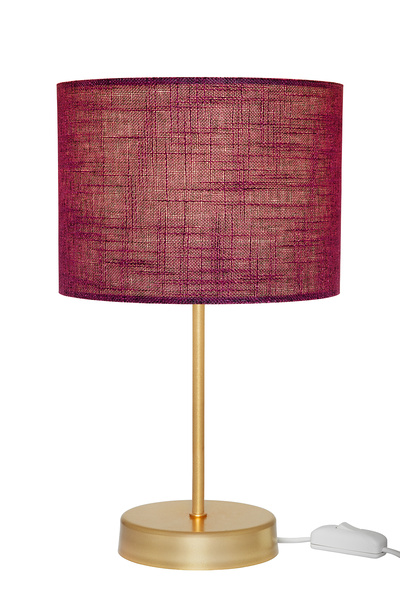 AG LightDesign Purple Lampshade Double Set of 2 Bedroom Living Room Modern Stylish Table Lamp