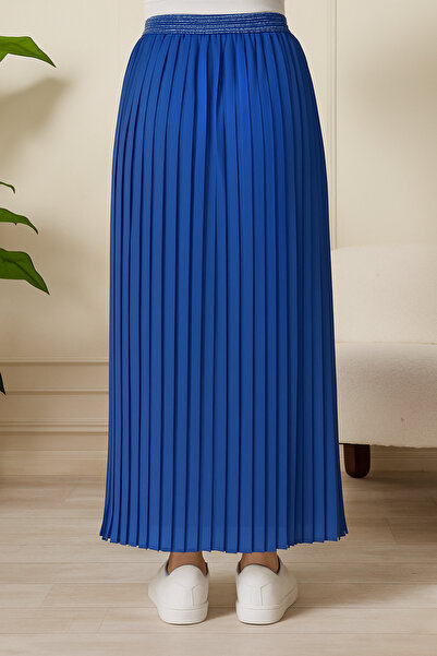 AVVER Women's Pleated Lined Chiffon Skirt