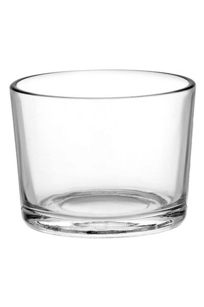 SHOPIENS Glass Serving Bowl Shopiens®, Round Transparent Straight 'Minimal', 250 ml