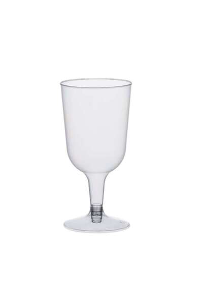 SHOPIENS Set 6 reusable plastic wine glasses Shopiens, transparent, 180 ml
