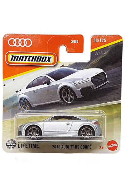 HOT WHEELS Matchbox - 2019 Audi TT RS Coupe - Gümüş Gri (1/64)