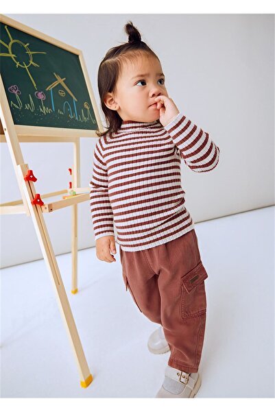 MAYORAL Baby Cargo Pants Brown 2591