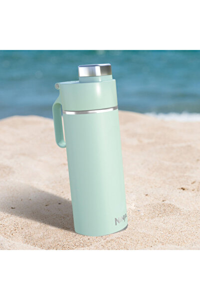 NINJA Thermos DW2401EUUKMT, 0.7 l, Fizzy drink, 3thermal Insul, No BPA, Hot 8h, Cold 24h, Mint green